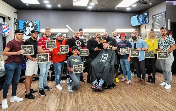 Group holding training certificates