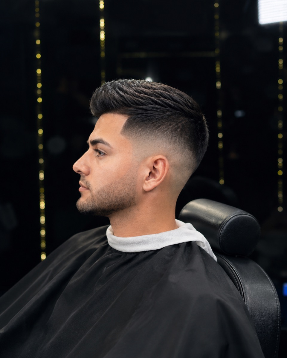 Illustrative side profile taper style reference