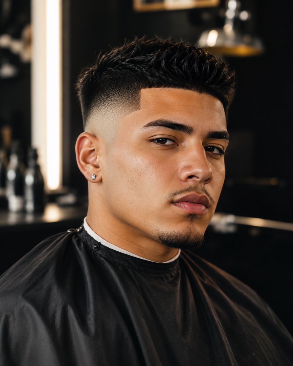 Illustrative textured fade style reference