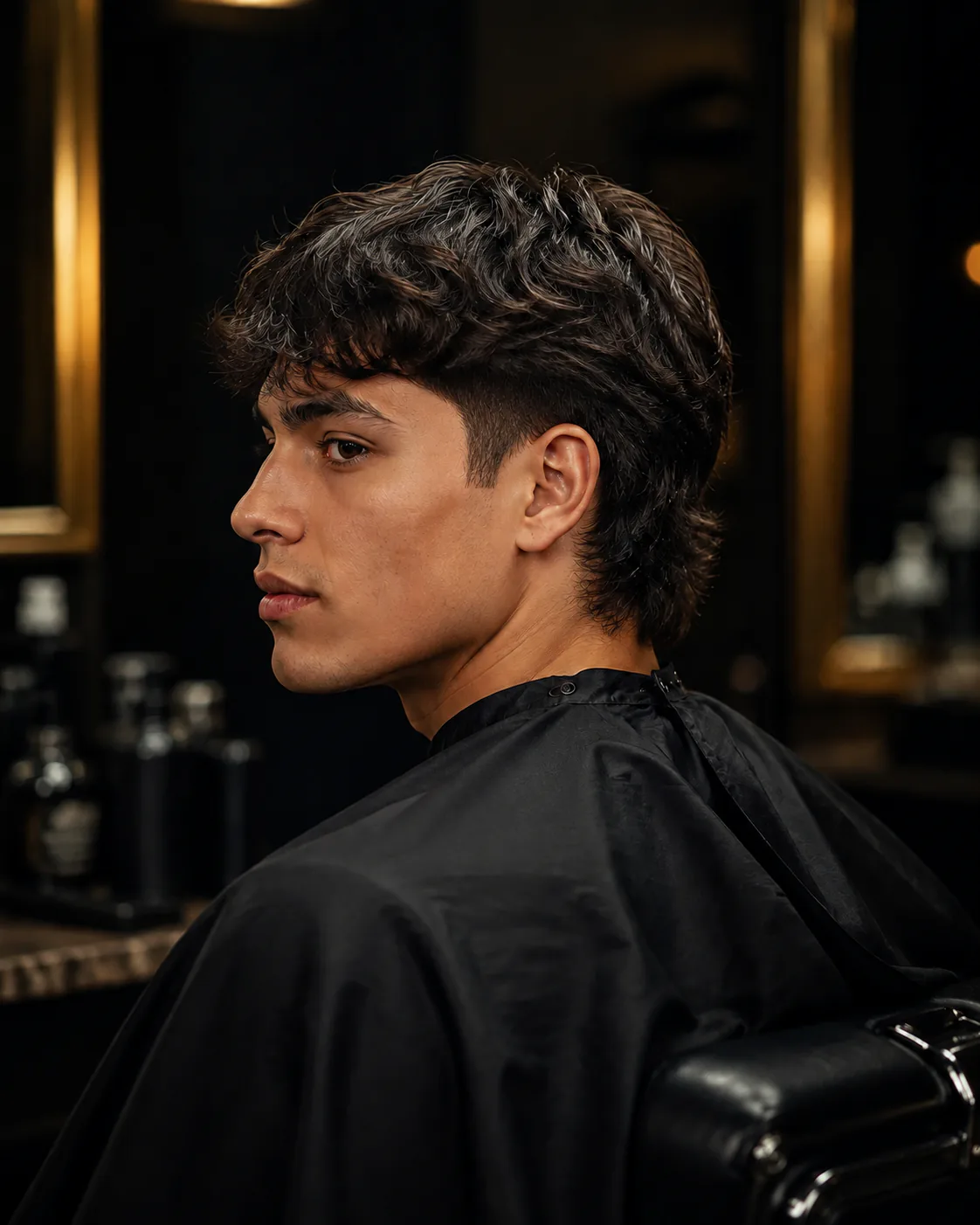 Illustrative soft mullet style reference