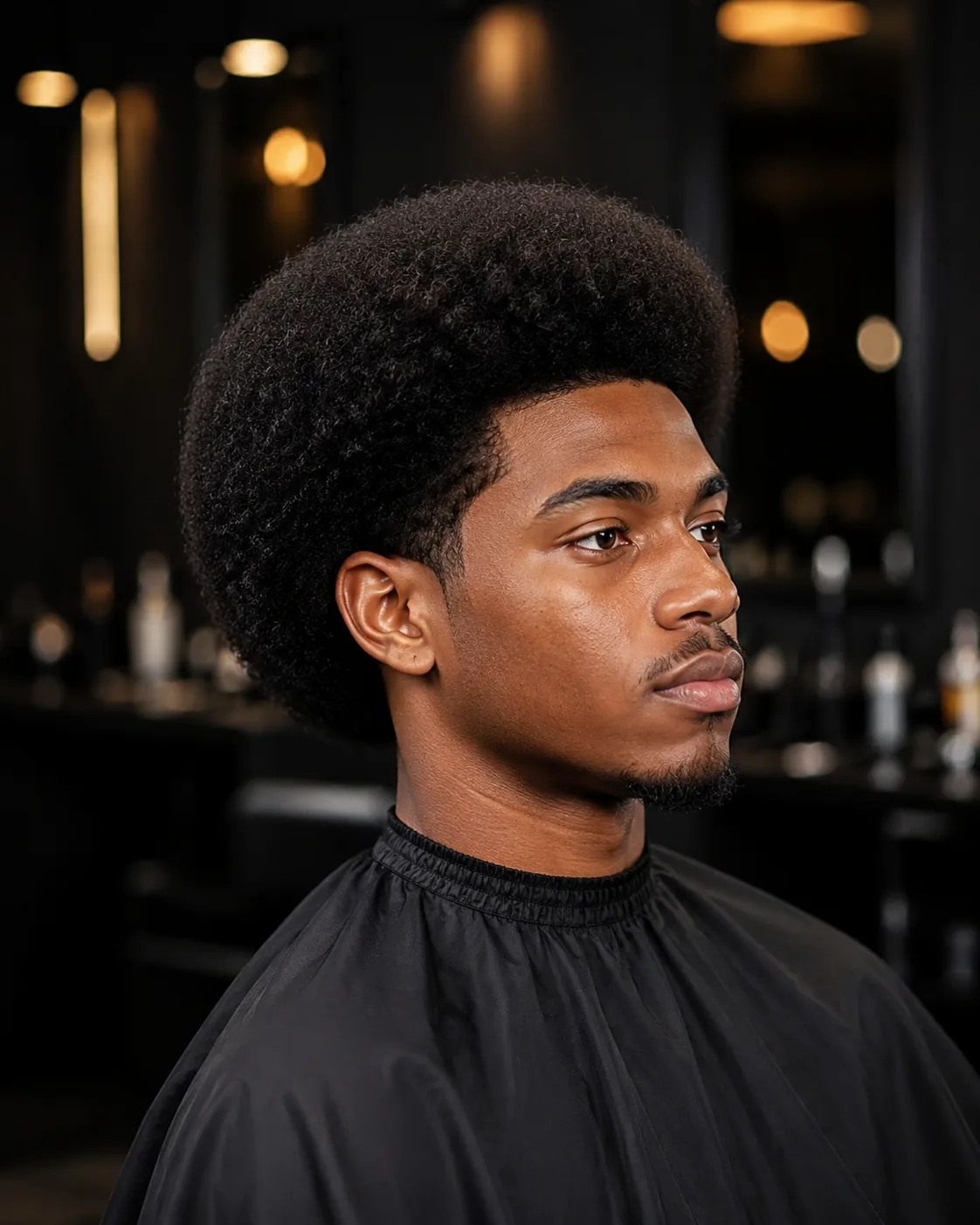 Illustrative tapered afro style reference