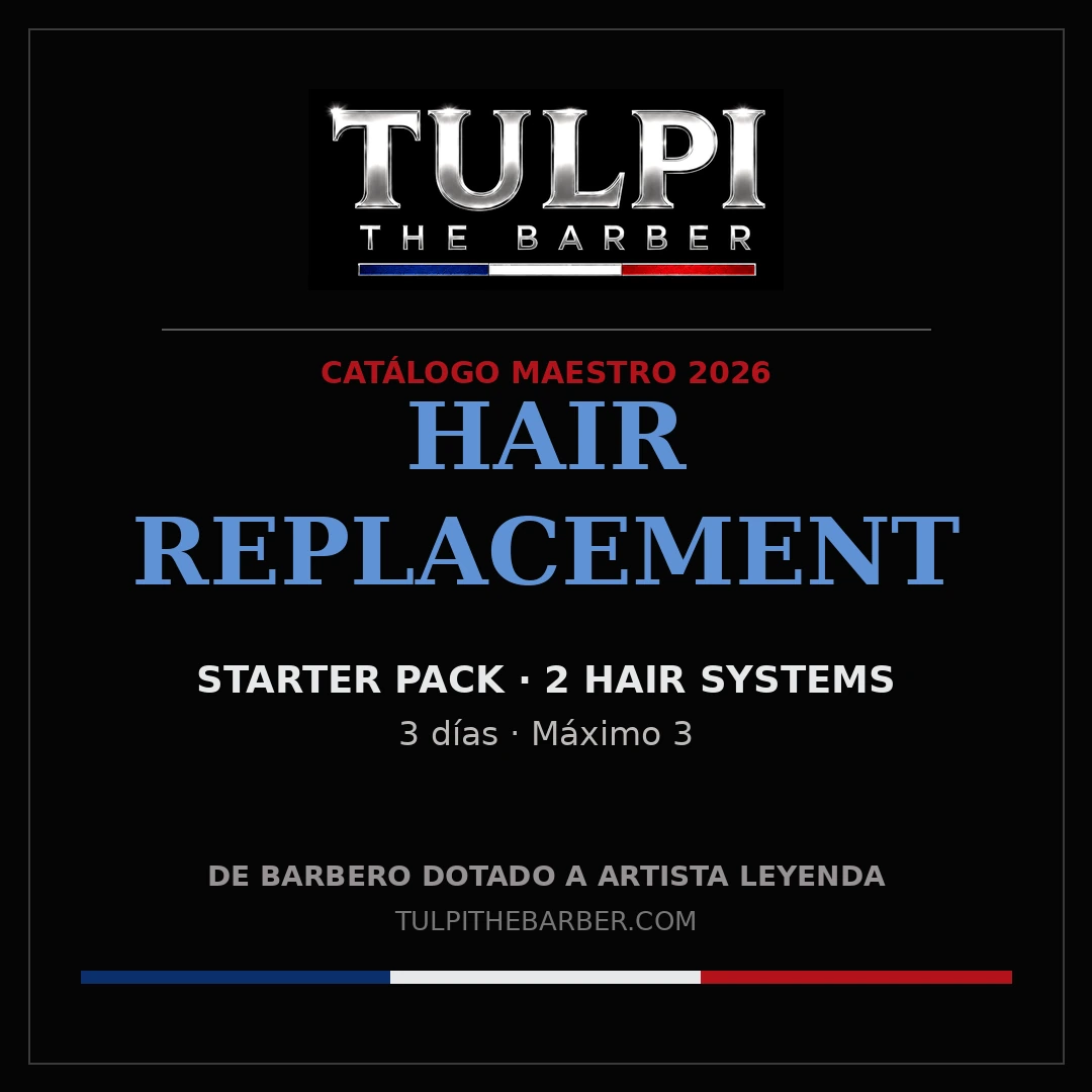 Tarjeta del programa Hair Replacement Starter Pack