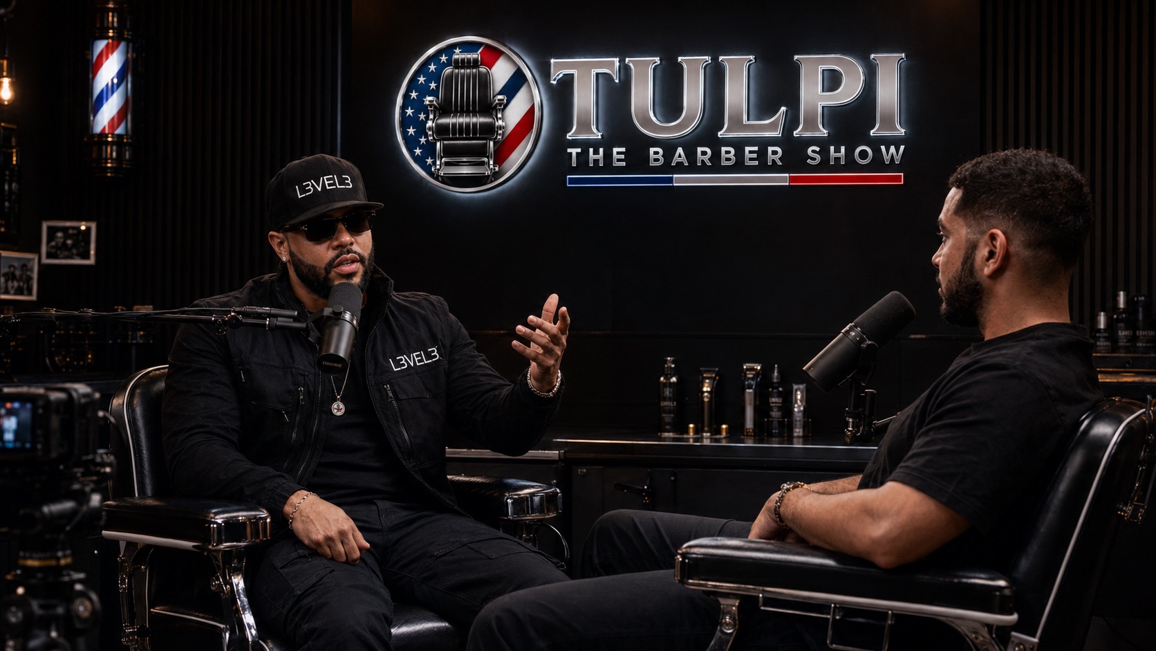 Arte oficial de Tulpi The Barber Show, muy pronto